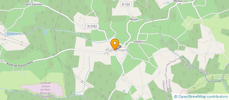 localisation de l'entreprise JEAN à PUYNORMAND