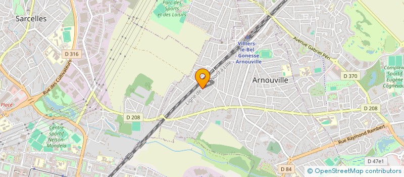 localisation de l'entreprise JEAN à ARNOUVILLE