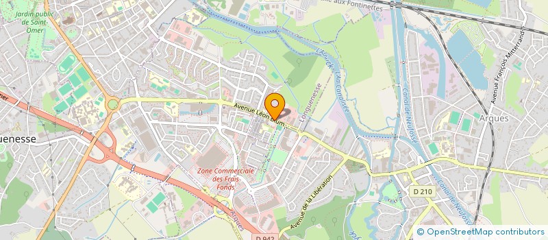 localisation de l'entreprise JEAN  LONGUENESSE