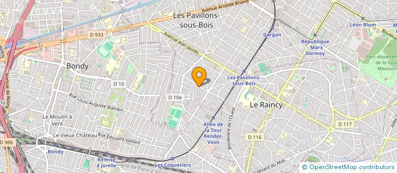 localisation de l'entreprise JEAN à LES PAVILLONS SOUS BOIS