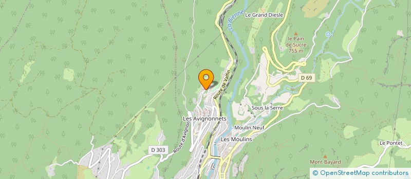 localisation de l'entreprise JEAN  SAINT-CLAUDE