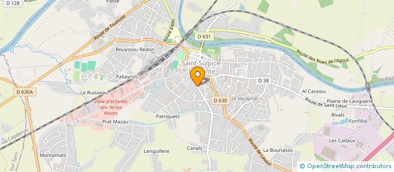 localisation de l'entreprise JEAN  SAINT-SULPICE-LA-POINTE