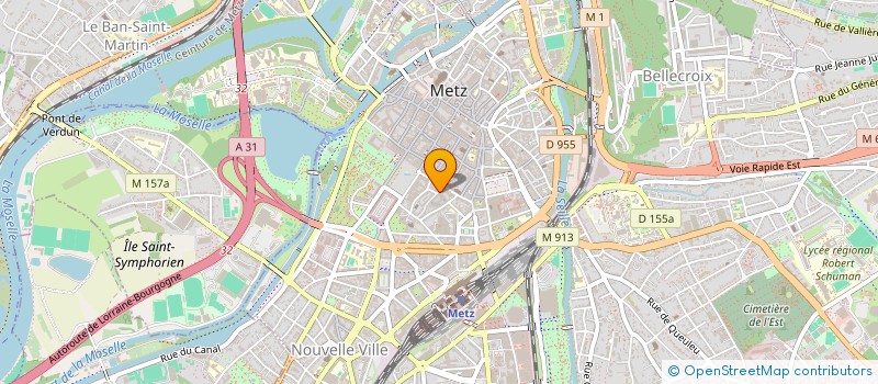 localisation de l'entreprise JEAN-ALI  METZ