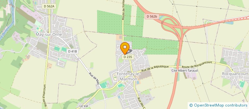 localisation de l'entreprise JEAN AUTOMOBILES  FONTENAY-LE-MARMION