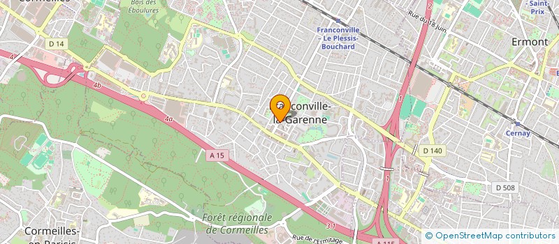 localisation de l'entreprise JEAN BAPTISTE  FRANCONVILLE