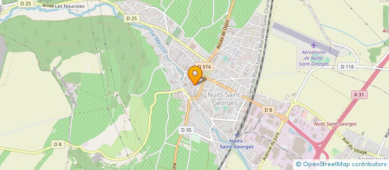 localisation de l'entreprise JEAN-BAPTISTE FLAMENT à NUITS-SAINT-GEORGES