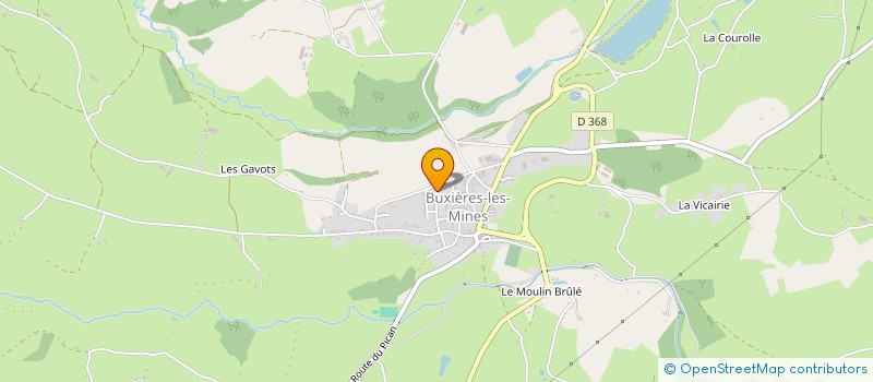 localisation de l'entreprise JEAN BAPTISTE LEPEE COUVERTURE à BUXIERES-LES-MINES