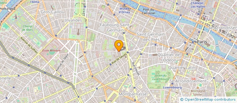 localisation de l'entreprise JEAN BART  PARIS