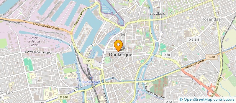 localisation de l'entreprise JEAN BART CHOCOLATS à DUNKERQUE