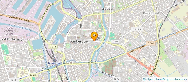 localisation de l'entreprise JEAN BART TOITURE à DUNKERQUE