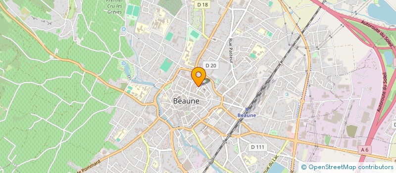 localisation de l'entreprise JEAN BELIN à BEAUNE