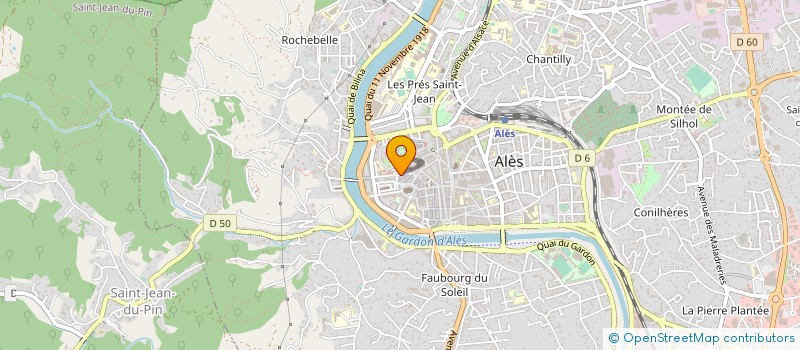 localisation de l'entreprise JEAN-BENOIT MARTRE, YANNICK ALARY, JENNIFER SIMONCIC-CARNEIRO MACHADO, NOTAIRES ASSOCIES, SOCIETE CIVILE PROFESSIONNELLE  ALES