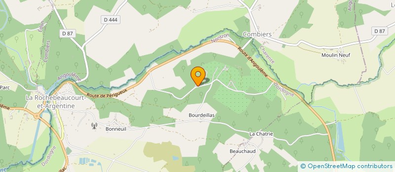 localisation de l'entreprise JEAN BERNARD à MAREUIL EN PERIGORD