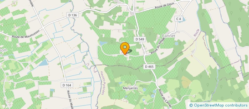 localisation de l'entreprise JEAN BLANC  RISCLE