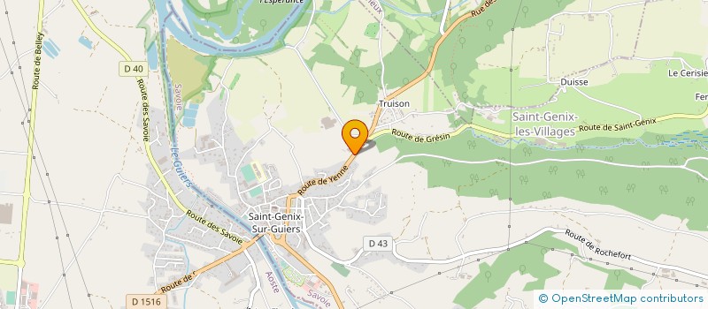 localisation de l'entreprise JEAN BOUCHARD à SAINT-GENIX-LES-VILLAGES