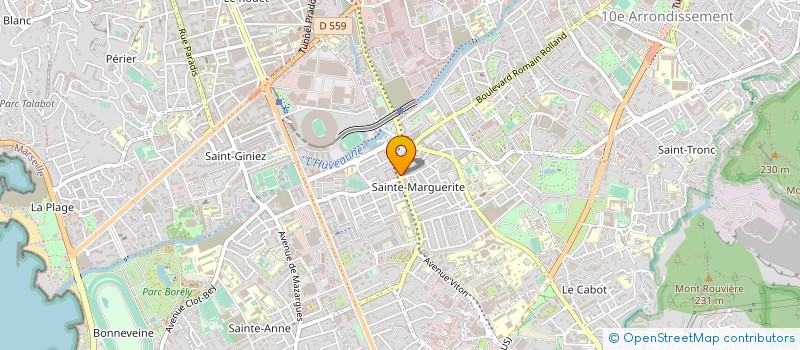 localisation de l'entreprise JEAN BOUIN à MARSEILLE