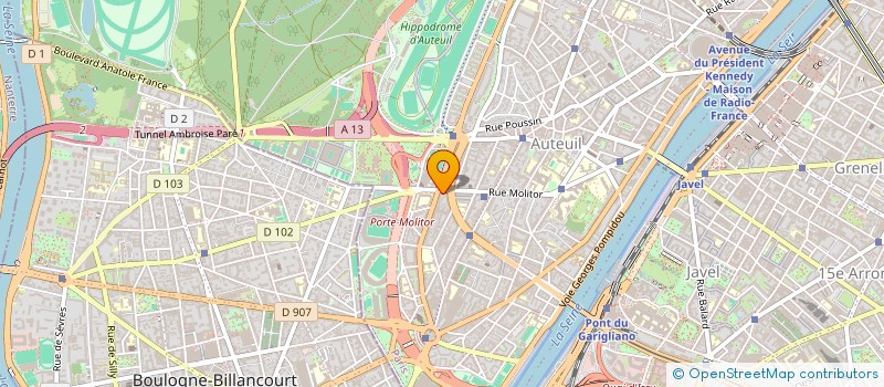 localisation de l'entreprise JEAN BOUIN MOLITOR à ISSY-LES-MOULINEAUX
