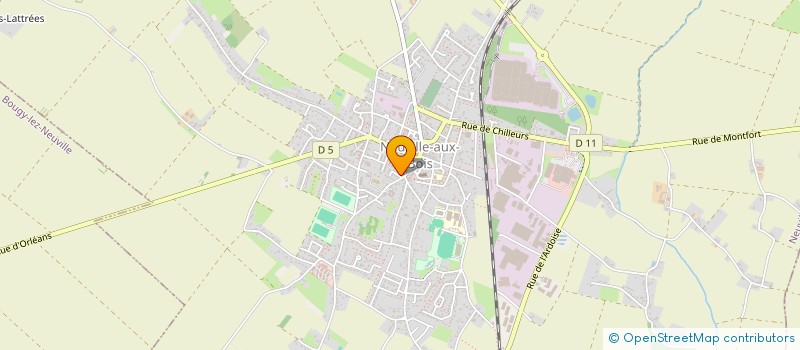 localisation de l'entreprise JEAN BOURDEAUX  NEUVILLE-AUX-BOIS