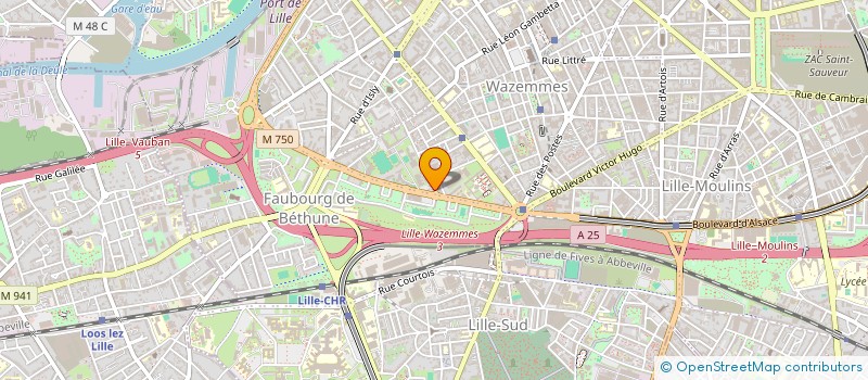 localisation de l'entreprise JEAN BOUTEILLE DIFFUSION à LILLE