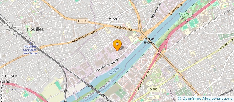 localisation de l'entreprise JEAN BUSER à BEZONS