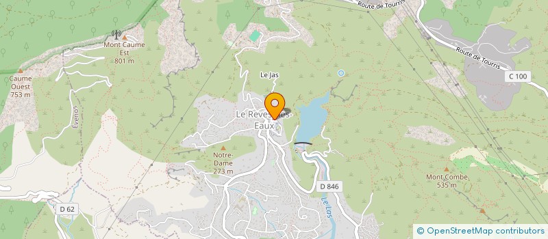 localisation de l'entreprise JEAN C  LE REVEST-LES-EAUX