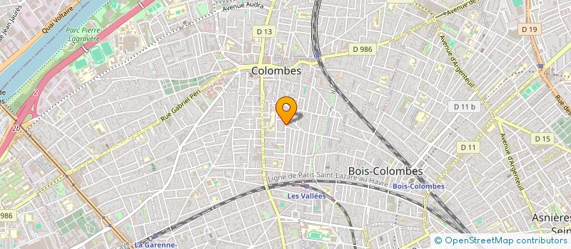 localisation de l'entreprise JEAN-CED à COLOMBES