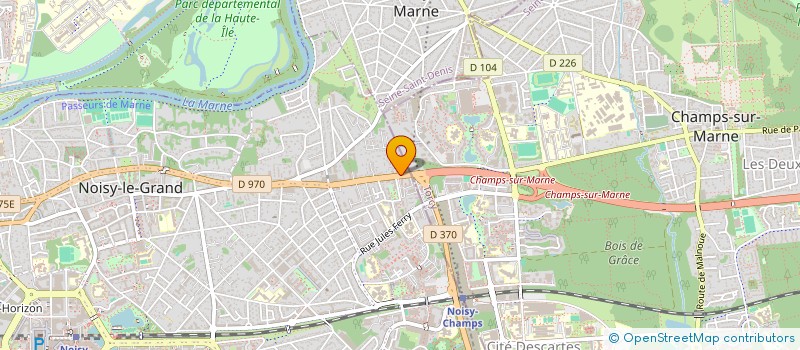 localisation de l'entreprise JEAN CHARLES ET MARC ANDRE DECORS  NOISY-LE-GRAND