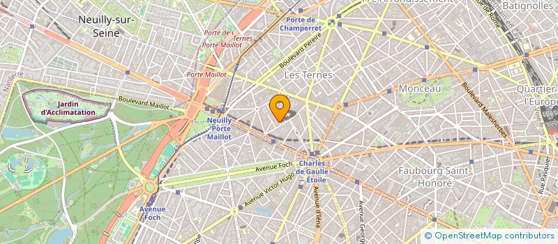 localisation de l'entreprise JEAN CHARLES ROUSSAC HOLDING  PARIS