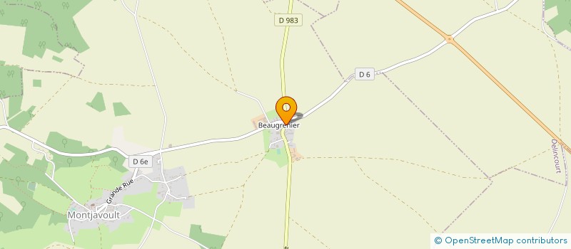 localisation de l'entreprise JEAN CHRISTOPHE TESSE - ELECTRICITE  MONTJAVOULT