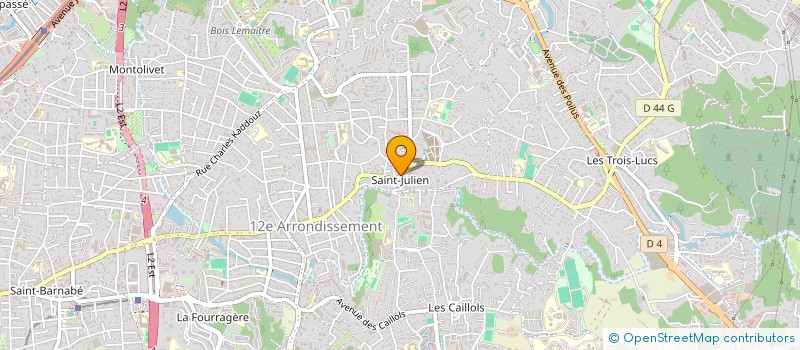 localisation de l'entreprise JEAN CLAUDE à MARSEILLE