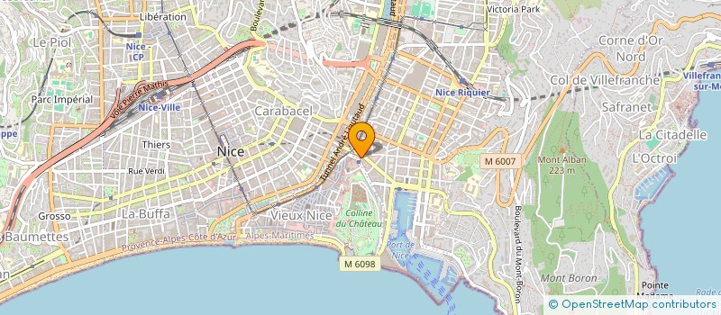 localisation de l'entreprise JEAN CLAUDE à NICE