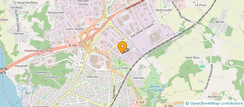 localisation de l'entreprise JEAN CLAUDE BRIENT  LANESTER