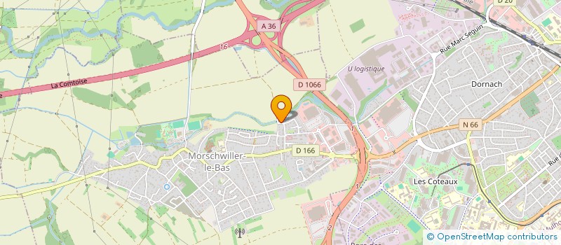 localisation de l'entreprise JEAN CLAUDE HILLARIUS SARL à MORSCHWILLER-LE-BAS