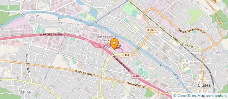 localisation de l'entreprise JEAN CLAUDE PATUREL SA à SCIONZIER