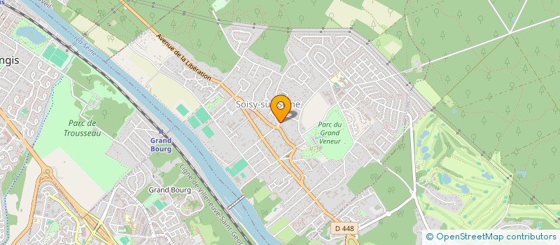 localisation de l'entreprise JEAN-CLAUDE PONGI à SOISY-SUR-SEINE