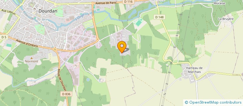 localisation de l'entreprise JEAN-CLAUDE VIVIER à DOURDAN