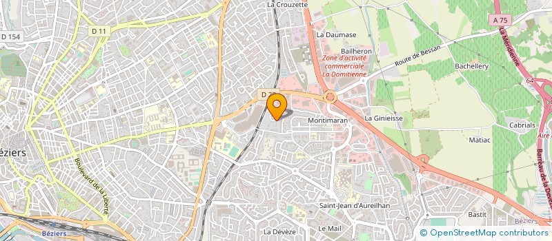 localisation de l'entreprise JEAN CLAUGIL à BEZIERS