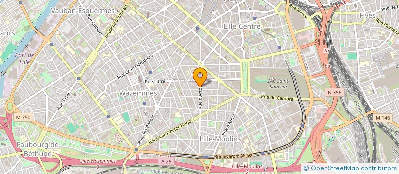 localisation de l'entreprise JEAN CONCIERGERIE à LILLE