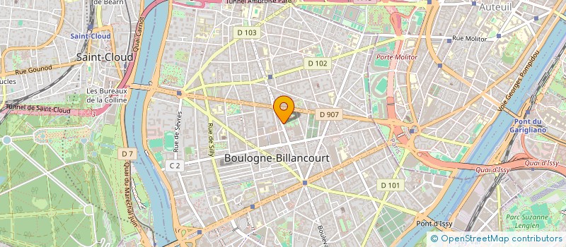 localisation de l'entreprise JEAN COSTANTINI CONSULTING  BOULOGNE-BILLANCOURT