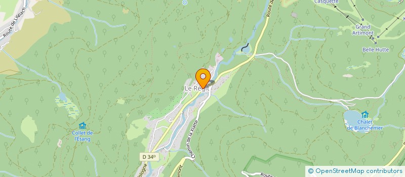 localisation de l'entreprise JEAN D'ZOURE  LA BRESSE