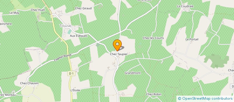 localisation de l'entreprise JEAN DAUDIN ET FILS à BELLEVIGNE