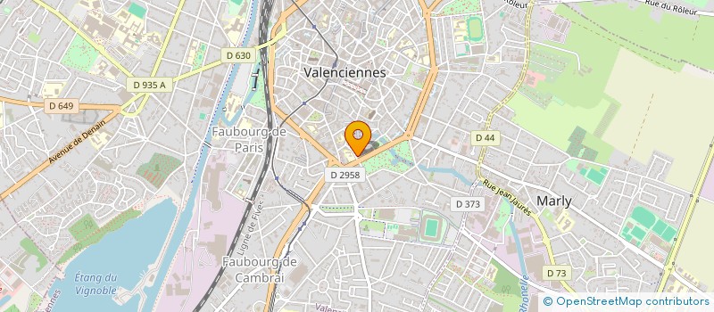 localisation de l'entreprise JEAN DE BONMARCHE  VALENCIENNES