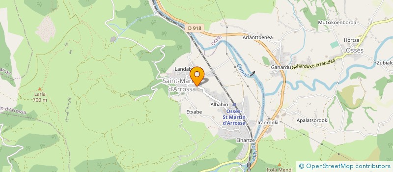 localisation de l'entreprise JEAN DE LA TERRE  SAINT MARTIN D'ARROSSA