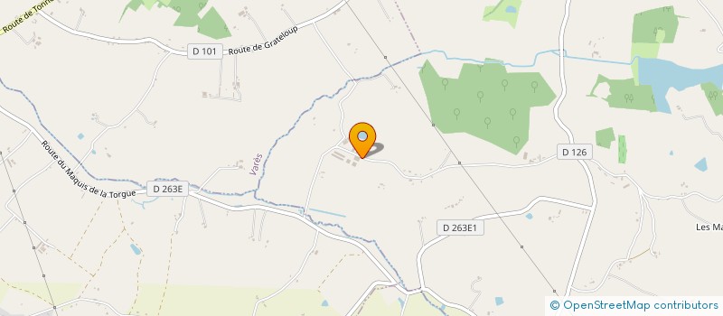 localisation de l'entreprise JEAN DE LOUIS  GRATELOUP-SAINT-GAYRAND