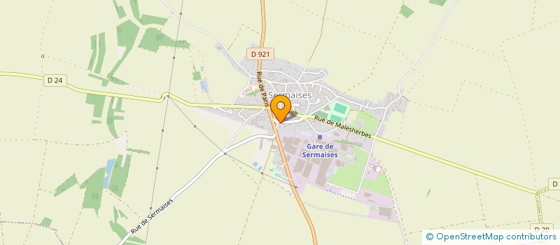 localisation de l'entreprise JEAN DELCROIX CONSEIL à SERMAISES