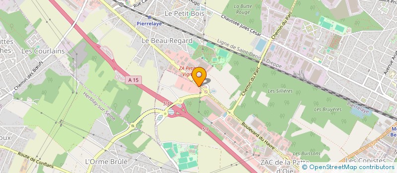 localisation de l'entreprise JEAN DEPANNE  HERBLAY-SUR-SEINE