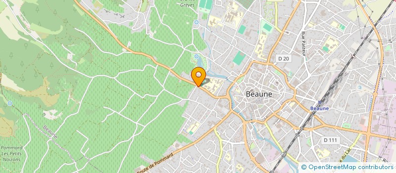 localisation de l'entreprise JEAN DEVELAY EURL à BEAUNE