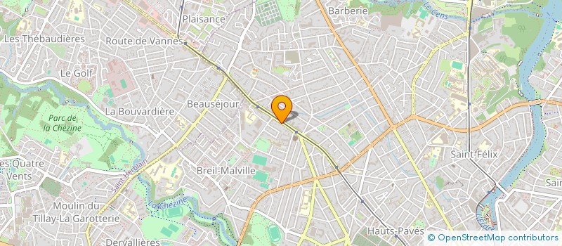 localisation de l'entreprise JEAN-DOMINIQUE PUYT  NANTES