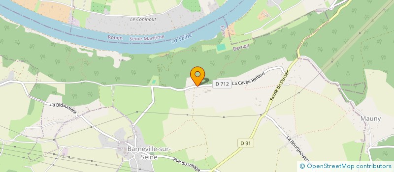 localisation de l'entreprise JEAN DU PLESSIS à BARNEVILLE-SUR-SEINE
