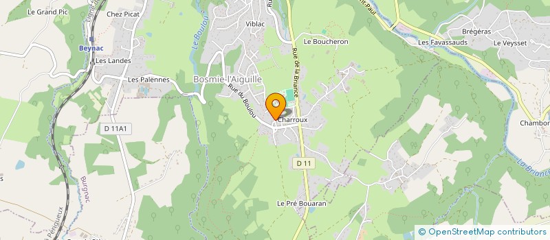 localisation de l'entreprise JEAN DULERY ET FILS à LE VIGEN
